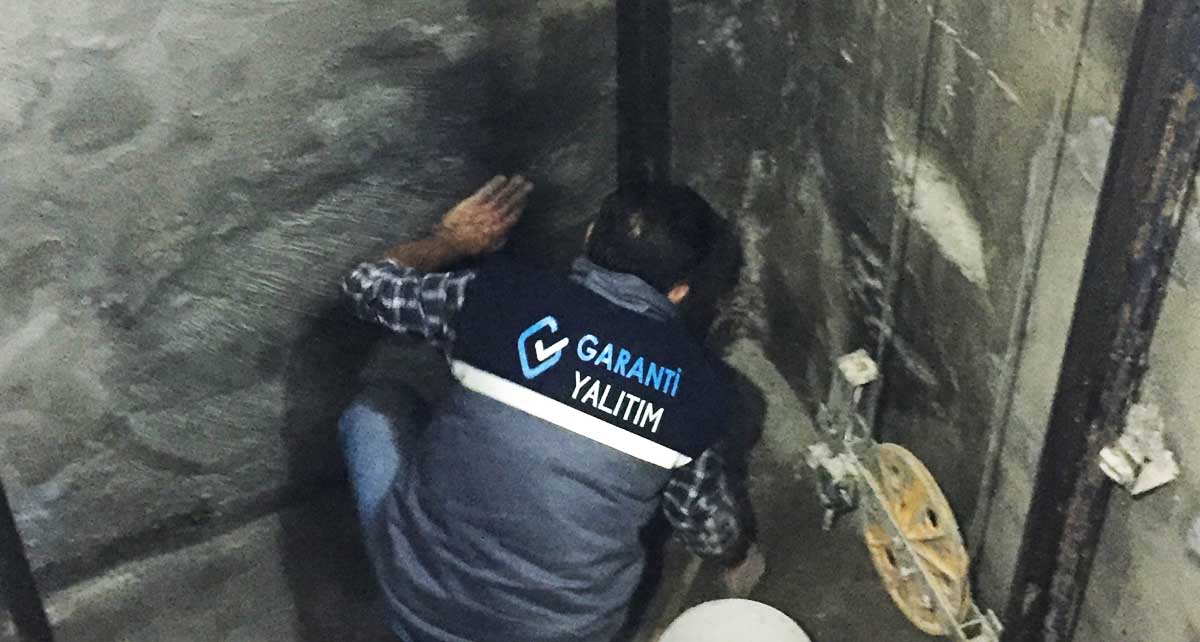 Asansör Kuyusu SU YALITIMI