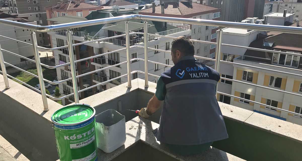 Balkon ve Teras SU YALITIMI